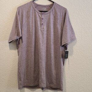 NWT 01.ALGO Russel Performance Henley Tee Size L